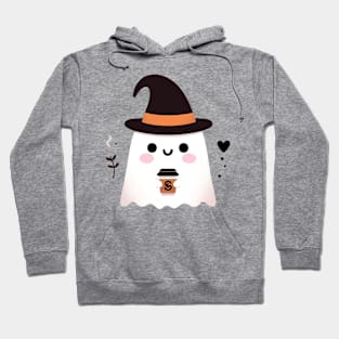 Cute little ghost coffee Hoodie